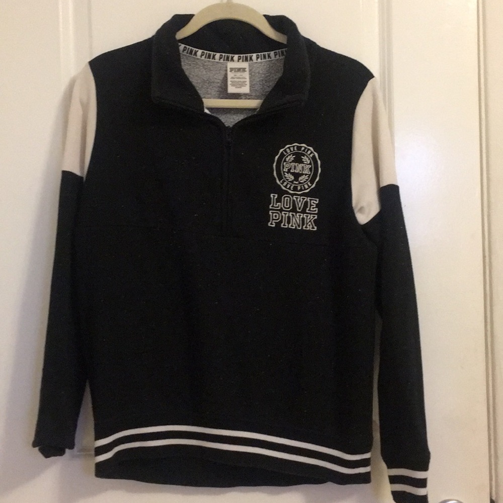 Victoria’s Secret PINK quarter zip✨